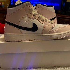 Barely rose Jordan 1 mids